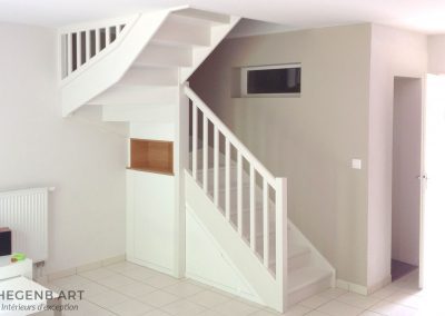 Meuble sous escalier sur mesure