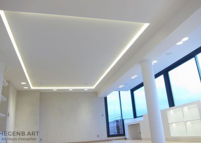 Plafond lumineux design