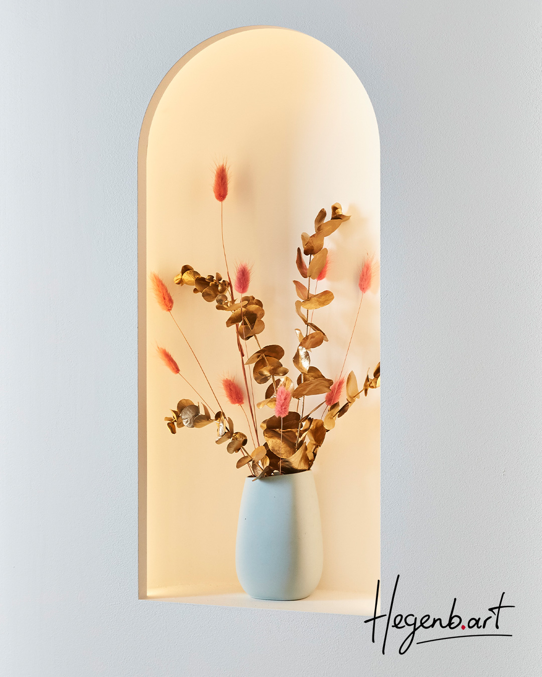 detail niche arrondie dans cuisine sur mesure hegenbart