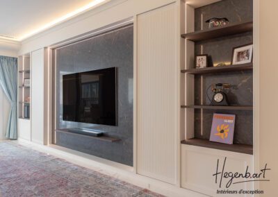 Aménagement sur mesure d’un salon d’exception à Monaco