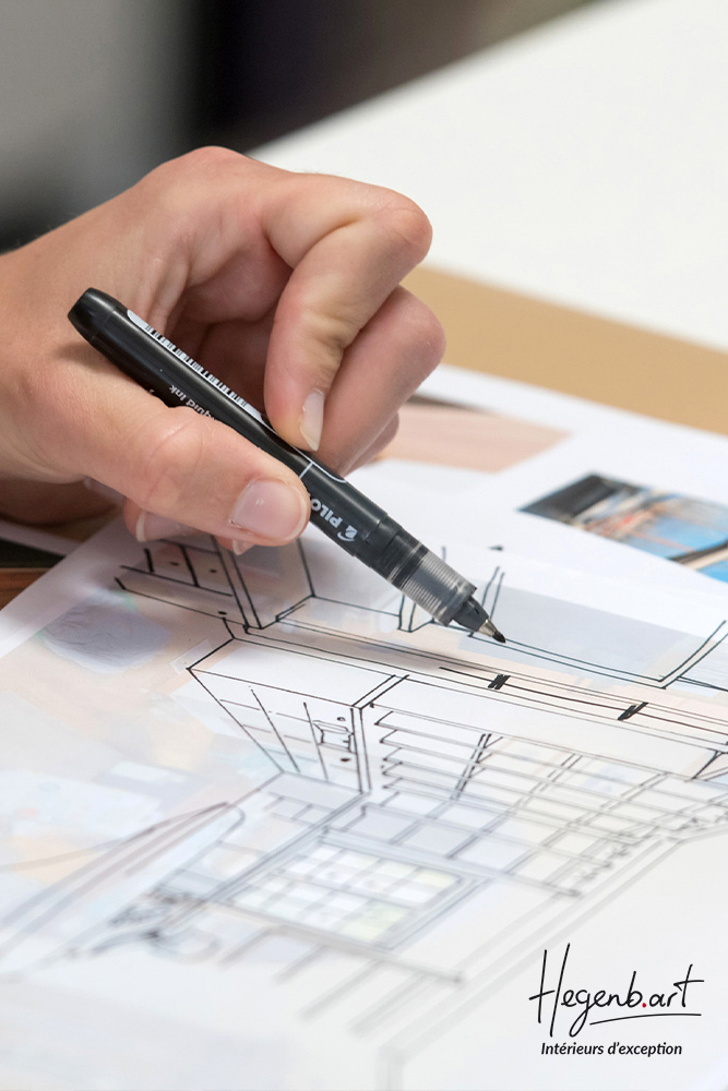 Design intérieur - Conseil aménagement intérieur et esquisses | Hegenbart