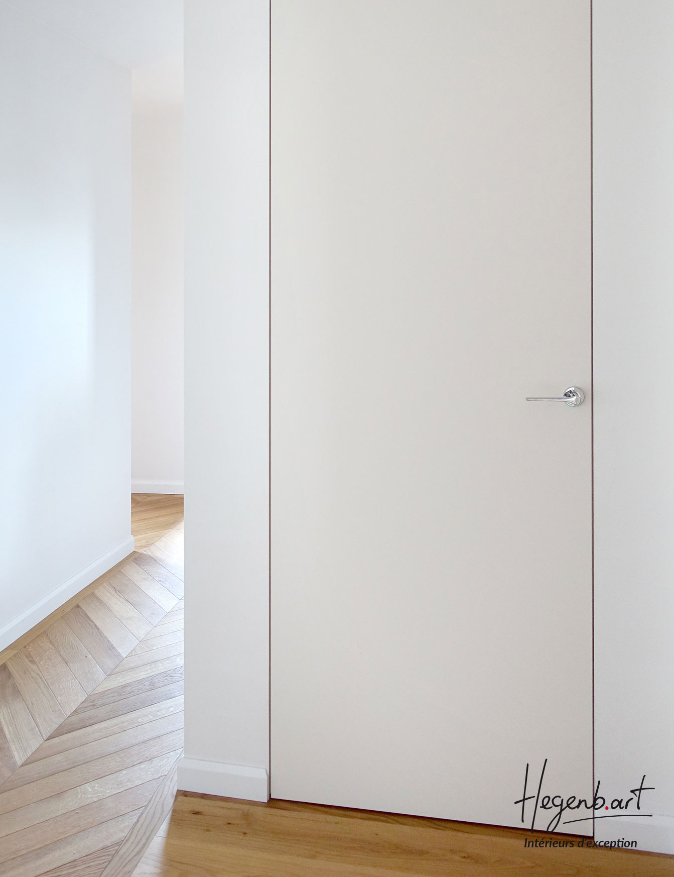 porte interieur sur mesure invisible sans dormant charnière tectus by hegenbart aix en provence c