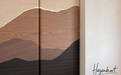Porte Paysage — la création d&rsquo;une porte signature Hegenbart