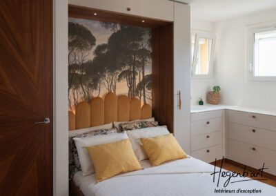 Lit escamotable sur mesure : une salle de jeux transformable en chambre d&rsquo;amis